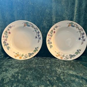 Woodhill by Citation - spring floral salad plate